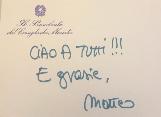 Ciao a tutti: To μήνυμα του Ρέντσι στους Ιταλούς