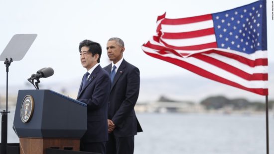 Ιστορική συνάντηση Ομπάμα – Άμπε στο Περλ Χάρμπορ