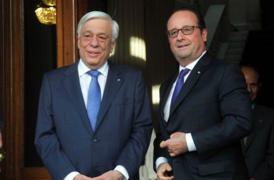 Συνάντηση Παυλόπουλου-Ολάντ στο Παρίσι