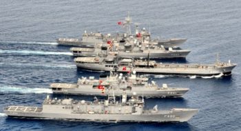 Ο τουρκικός στόλος ξαναβγήκε στο Αιγαίο