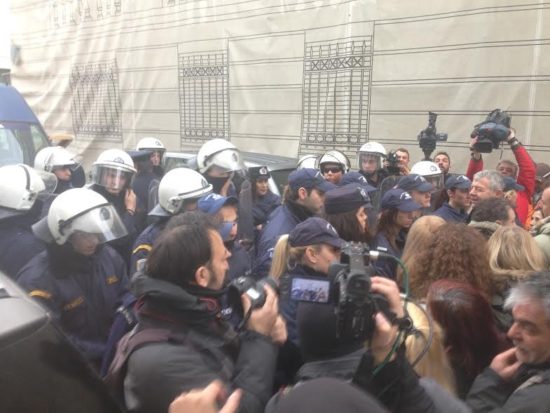 Διαμαρτυρία και πορεία από τους εργαζόμενους στα νοσοκομεία