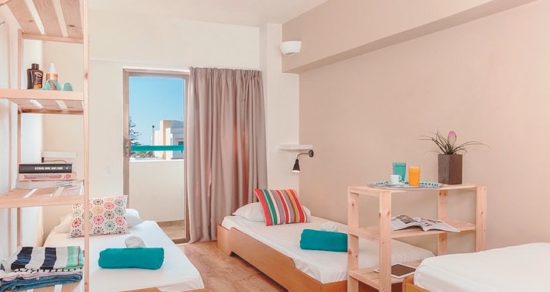 Το δωμάτιο του Stay Hostel Rhodes