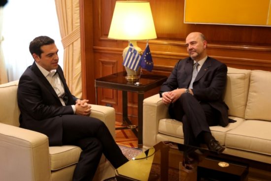 Ασκήσεις ισορροπίας με τον Μοσκοβισί στην Αθήνα