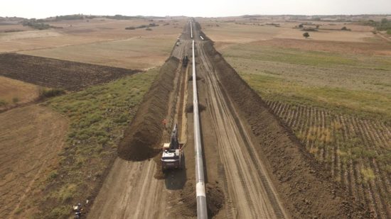 Σε δοκιμαστική λειτουργία το ελληνικό τμήμα του αγωγού TAP