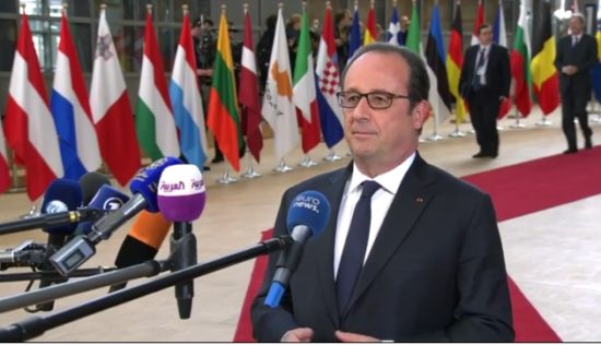 Ολάντ: Θα υπάρξει αναπόφευκτα ένα τίμημα για τη Βρετανία