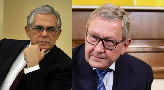 Επίσκεψη Ρέγκλινγκ στον Παπαδήμο στο νοσοκομείο