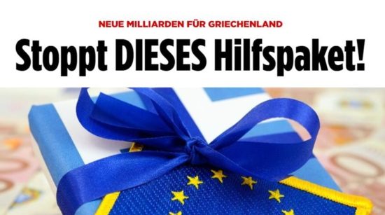 Το «τερμάτισε» η Bild – Στήνει κάλπες για το εάν πρέπει να δοθούν τα 8,5 δισ!