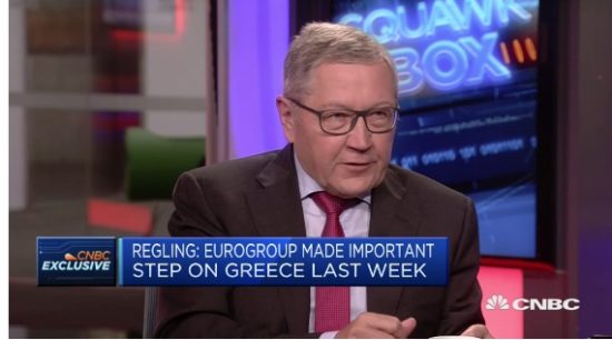 Ρέγκλινγκ: Στο τέλος του προγράμματος θα εξετάσουμε το ζήτημα του χρέους