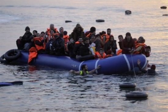 Δύναμη της Frontex έσωσε 56 αλλοδαπούς στη θάλασσα ανατολικά της Λέσβου