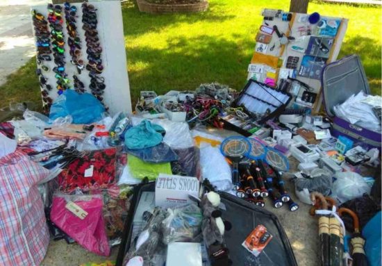 Κατασχέθηκαν πάνω από 4.500 προϊόντα – μαϊμού σε παραλίες της Χαλκιδικής