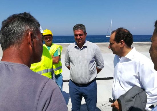 Έτοιμη η προβλήτα στο λιμάνι της Κω που καταστράφηκε από τον σεισμό