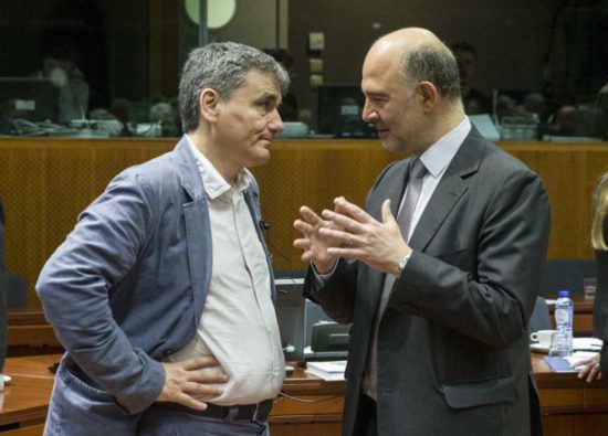 Ραντεβού Τσακαλώτου, Χουλιαράκη με τον Μοσκοβισί στις Βρυξέλλες την Τρίτη