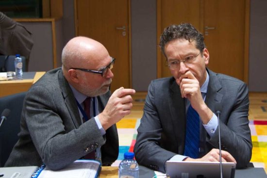 Ντάισελμπλουμ, Λιού και πιθανόν Βίζερ στην Αθήνα μια ημέρα μετά τις γερμανικές εκλογές