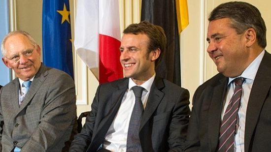 Γκάμπριελ: Ο Σόιμπλε είναι το εμπόδιο στα σχέδια του Μακρόν για την Ευρώπη