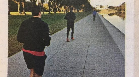 Ο Τσίπρας αθλείται με το σορτσάκι του στους δρόμους της Ουάσινγκτον (φωτογραφίες)