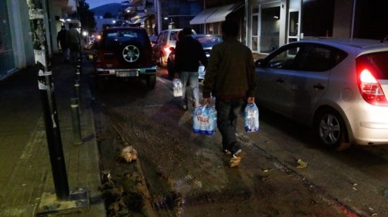 Μάνδρα: Τέσσερις συλλήψεις για πλιάτσικο στα ερείπια