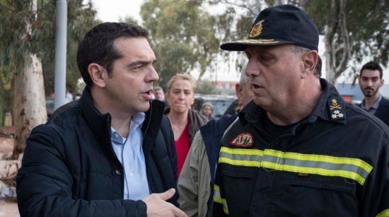 Περαστικός… ο Αλέξης Τσίπρας από τη Μάνδρα