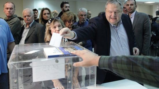 Βενιζέλος: Υπεύθυνη δύναμη η Δημοκρατική Παράταξη