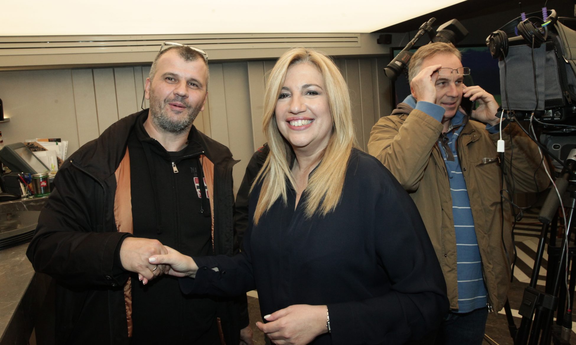 Η Φώφη Γεννηματά,  πρώτη πρόεδρος του νέου φορέα της Κεντροαριστεράς