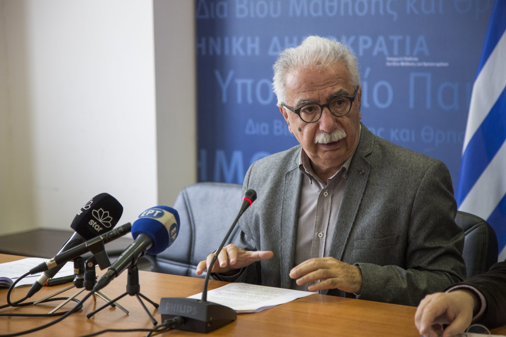 Γαβρόγλου: Με απολυτήριο Λυκείου πάνω από τη βάση μπαίνεις σε όποιο ΑΕΙ θέλεις