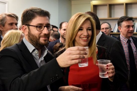 Κεντροαριστερά: Γεννηματά με 42,5% και Ανδρουλάκης με 25,14% στις επαναληπτικές κάλπες