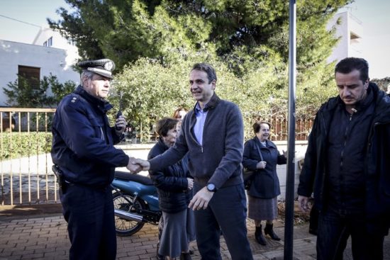 Νέα επίσκεψη Μητσοτάκη στη Μάνδρα