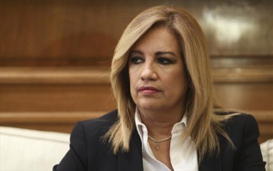 Εθνική γραμμή στο Σκοπιανό ζητεί η Φώφη Γεννηματά