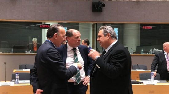 Πλήρως ικανοποιημένος ο Καμμένος από την ευρωπαϊκή στάση έναντι της Τουρκίας