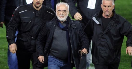 Για παράβαση του κανονισμού ασφαλείας κατηγορείται ο Ιβάν Σαββίδης