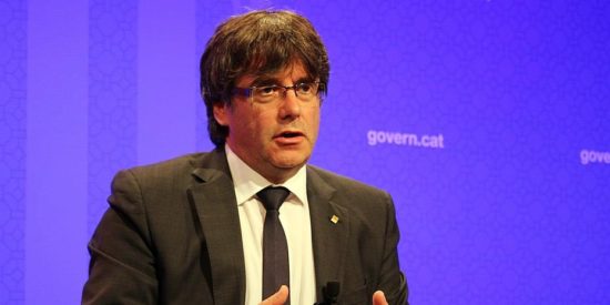 Πουτζντεμόν: «Δεν θα είμαι υποψήφιος για την προεδρία της Καταλονίας»