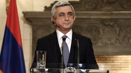 Παραιτήθηκε ο πρωθυπουργός της Αρμενίας Σερζ Σαρκισιάν