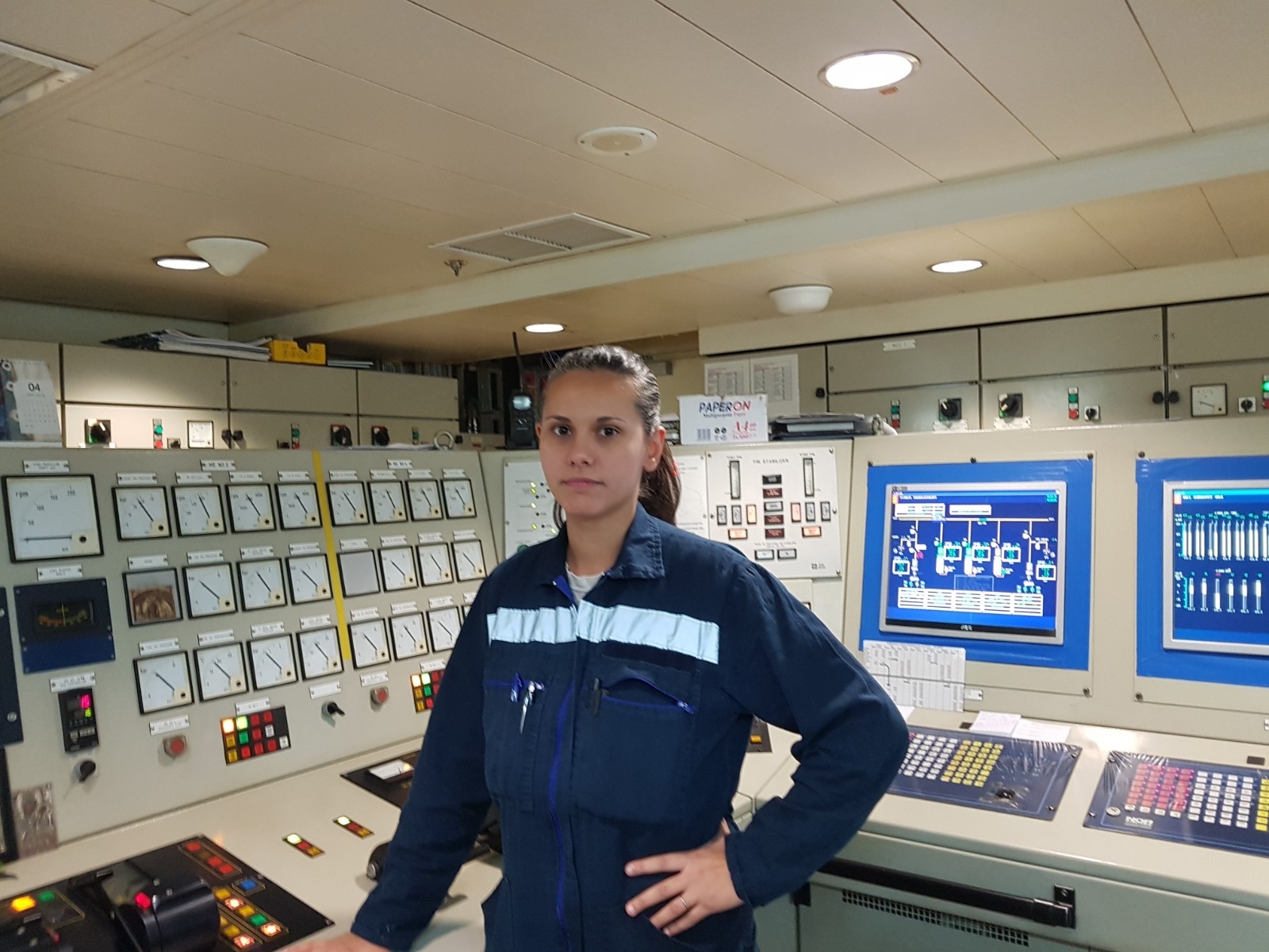 Η πρώτη γυναίκα σε θέση Α μηχανικού από την Hellenic Seaways