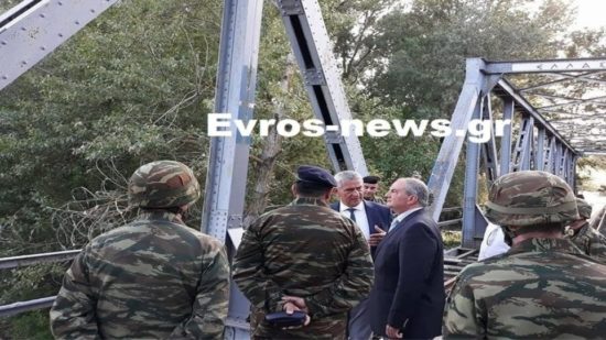Στα ελληνοτουρκικά σύνορα ο Κώστας Καραμανλής