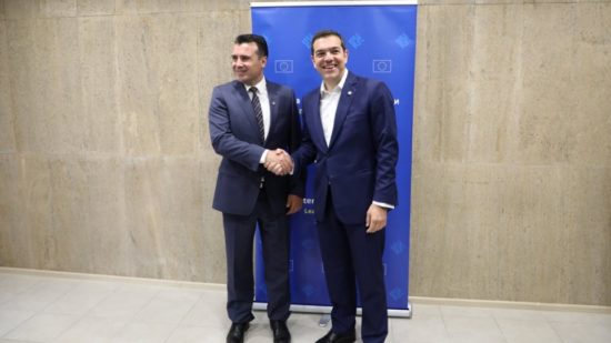 «Έχουμε συμφωνία» λέει ο Ζάεφ για το Σκοπιανό