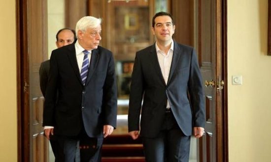 Στον Πρόεδρο της Δημοκρατίας ο Τσίπρας για το Σκοπιανό