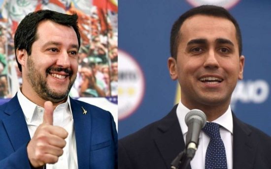 Ιταλία: Πολύ κοντά σε συμμαχική κυβέρνηση η Λέγκα του Βορρά με τα Πέντε Αστέρια