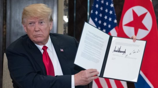 Αυτό είναι το κείμενο της συμφωνίας Τραμπ- Κιμ