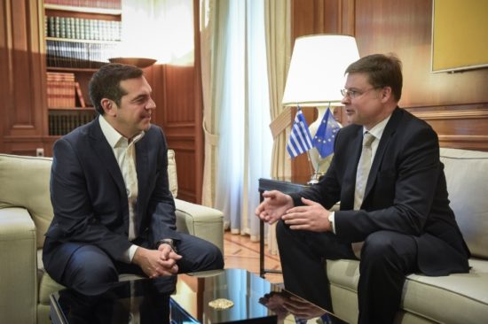 Το τετ α τετ Τσίπρα – Ντομπρόβσκις