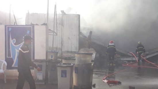 Φωτιά κατέστρεψε κάλπες στη Βαγδάτη, πριν την επανακαταμέτρηση των ψήφων