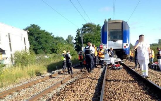 Επτά τραυματίες σε ανατροπή τρένου στην περιοχή του Παρισιού