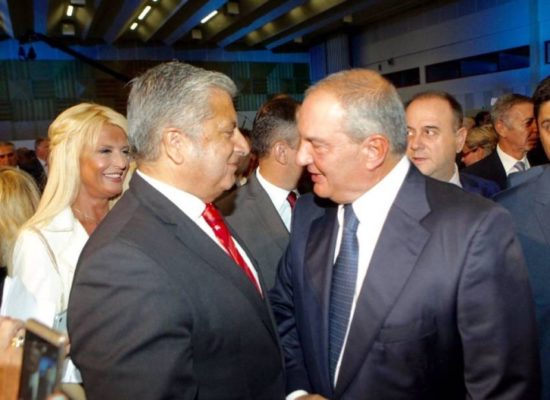 Συνάντηση Καραμανλή – Πατούλη με μενού τον «Κλεισθένη»