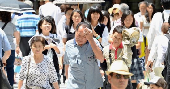 Τουλάχιστον 80 νεκροί από τη ζέστη στην Ιαπωνία