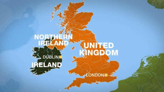 «Αγκάθι» για το brexit τα θαλάσσια «σύνορα» Βρετανίας – Βόρειας Ιρλανδίας