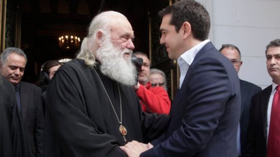 «Έχθρα στην ορθόδοξη πίστη» βλέπουν οι θεολόγοι στη συμφωνία Τσίπρα- Ιερώνυμου