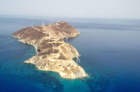 Στην Ύδρα καταλήγει το αιολικό της ΤΕΡΝΑ Ενεργειακή στη βραχονησίδα του Άι-Γιώργη