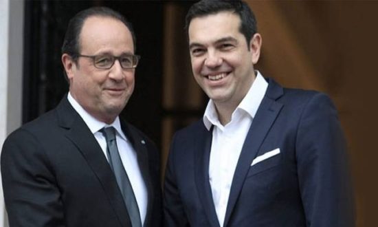 Σήμερα η συνάντηση Τσίπρα – Ολάντ στο Μαξίμου