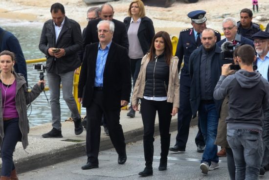 Αυτοψία Νοτοπούλου στη γέφυρα της Καβάλας που κατέρρευσε