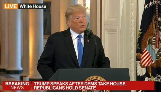 Τραμπ: Ιστορική νίκη για την κυβέρνηση μας – 55 Ρεπουμπλικανοί Γερουσιαστές