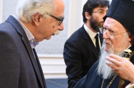 Γαβρόγλου μετά τη συνάντηση με Βαρθολομαίο: Θα μεταφέρω τους προβληματισμούς στον πρωθυπουργό