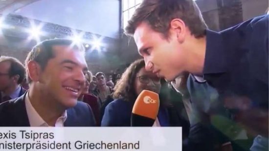 Γερμανός δημοσιογράφος αφήνει «σύξυλο» τον Τσίπρα